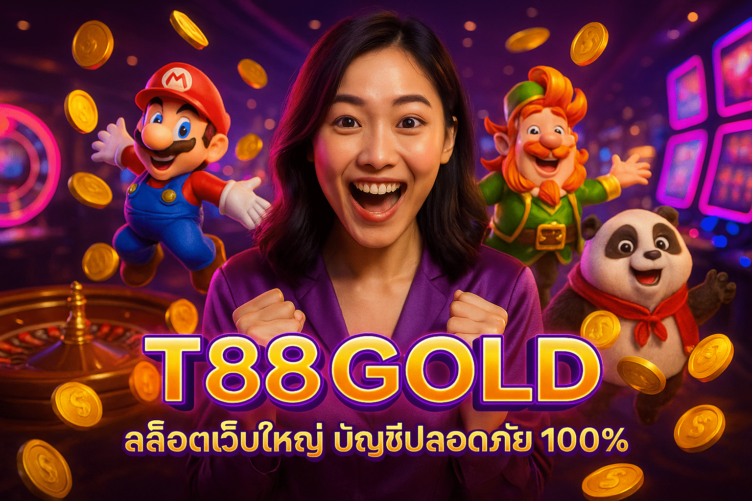 T88GOLD สล็อตเว็บใหญ่ บัญชีปลอดภัย 100%