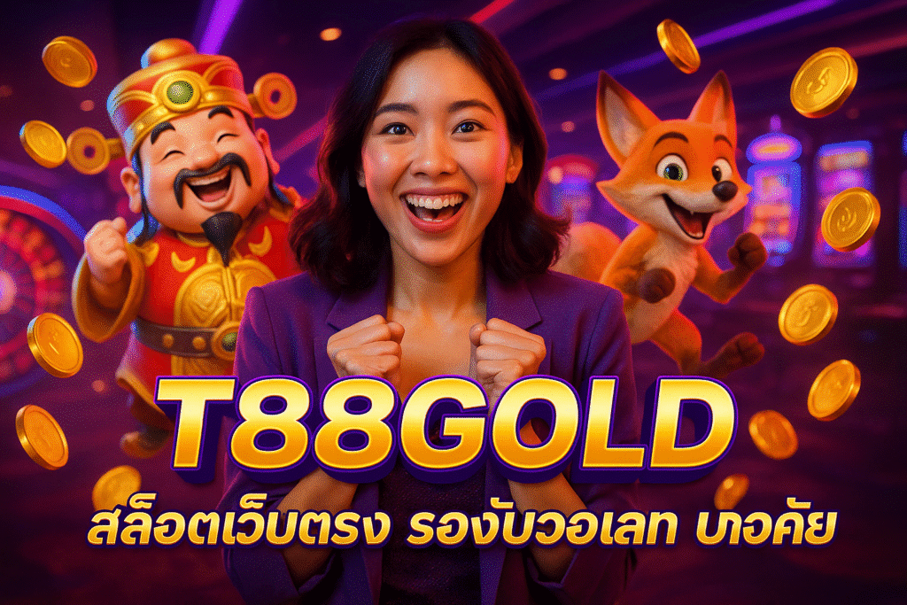 T88GOLD สล็อตเว็บตรง รองรับวอเลท ปลอดภัย