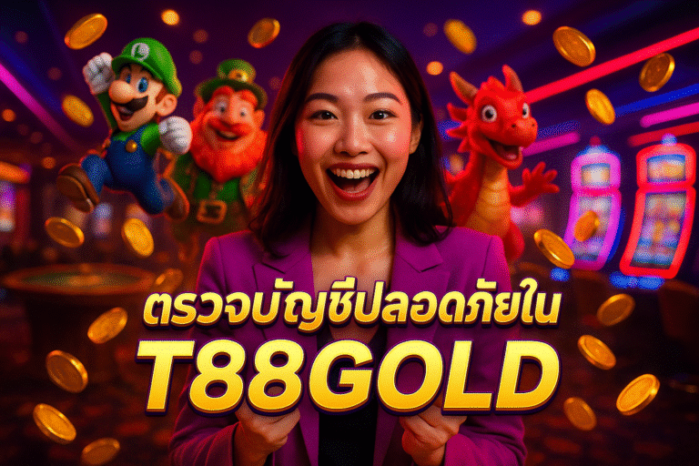 ตรวจบัญชีปลอดภัยใน T88GOLD